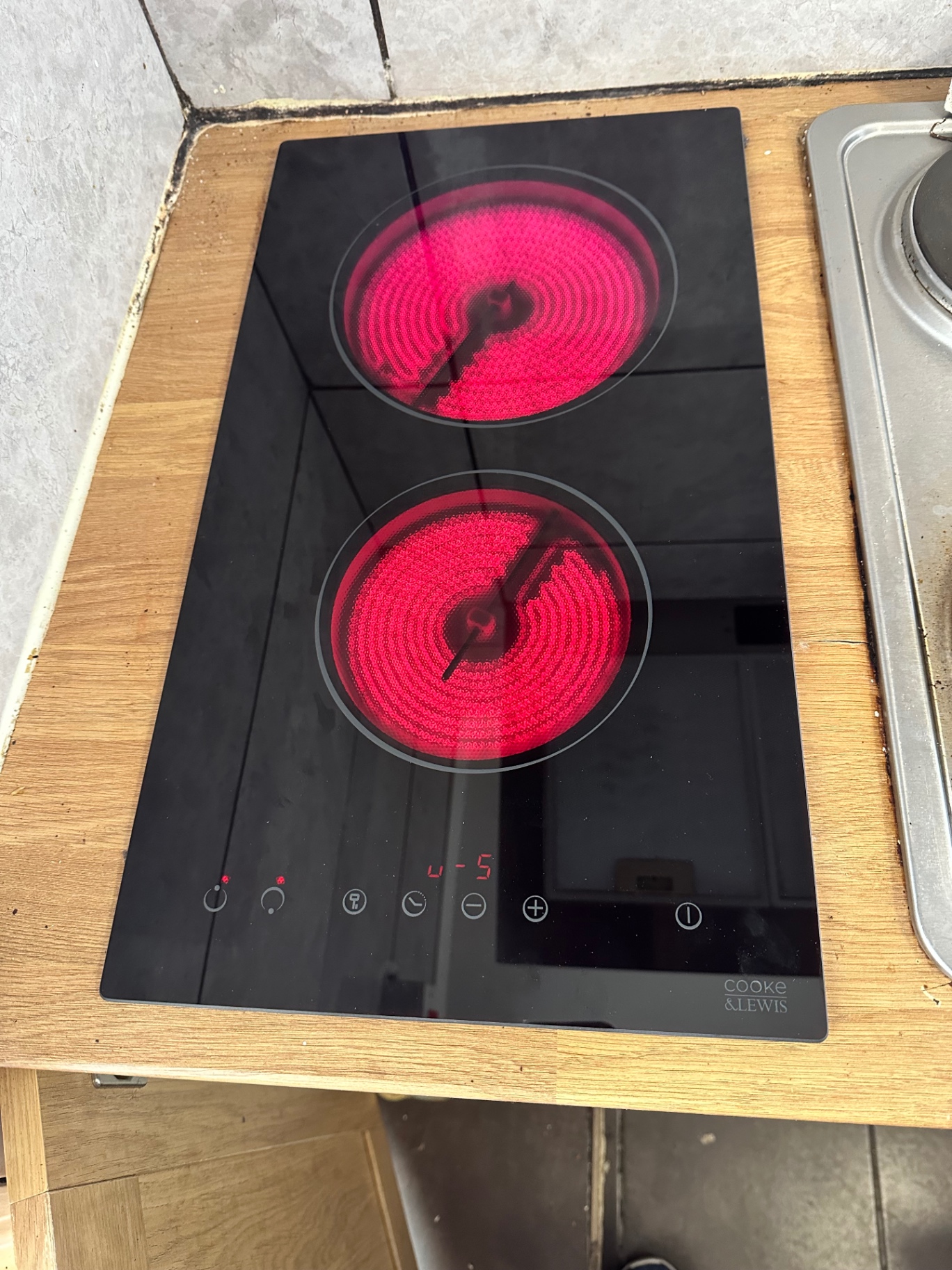 Electric cooker, hob, shower and heater installation project in Barnet