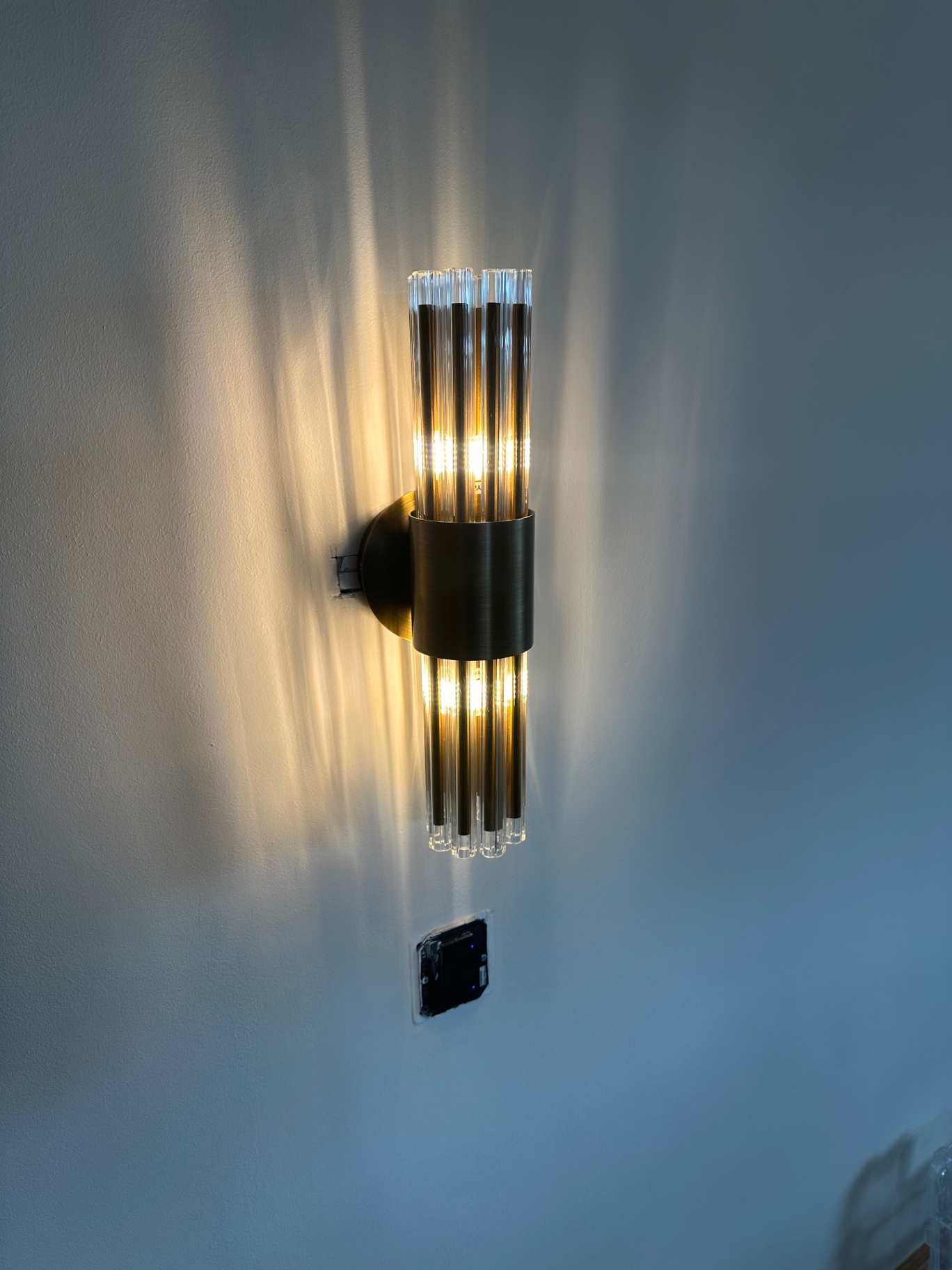 Outdoor garden lighting and indoor downlight installation project in North London — photo 2