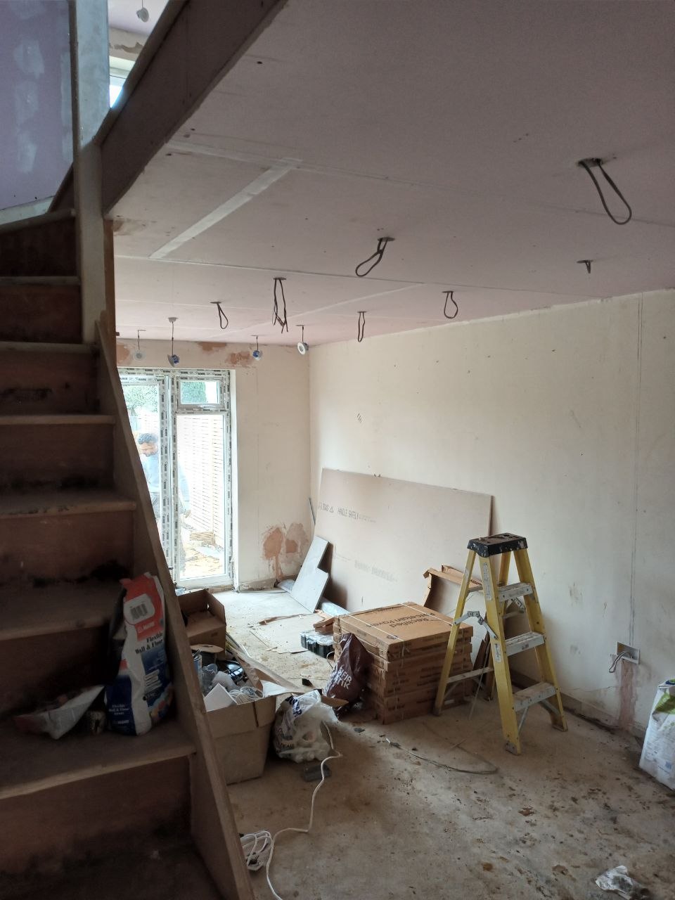 Full house rewiring project in a Victorian terrace, Barnet, North London — photo 2